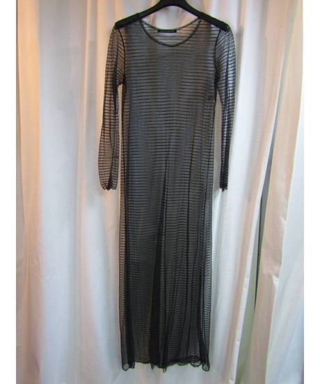 90's yohji yamamoto femme vintage ロングシースルーワンピース FD-1