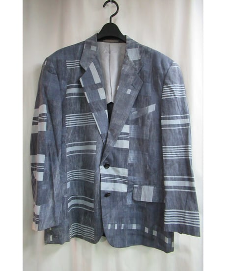 AD1991 COMME des GARCONS HOMME PLUS エスニックプリントジャケット PJ-11033S
