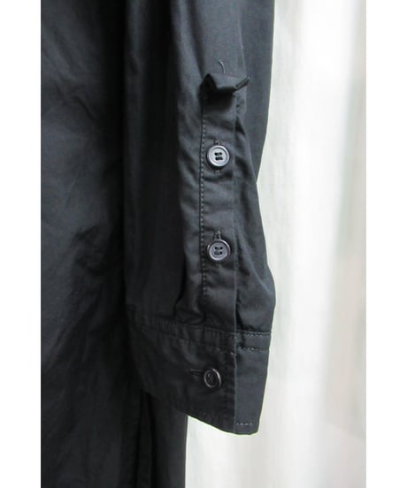18aw yohji yamamoto pour homme 二重襟デザインロングブラウス HV-B51-016