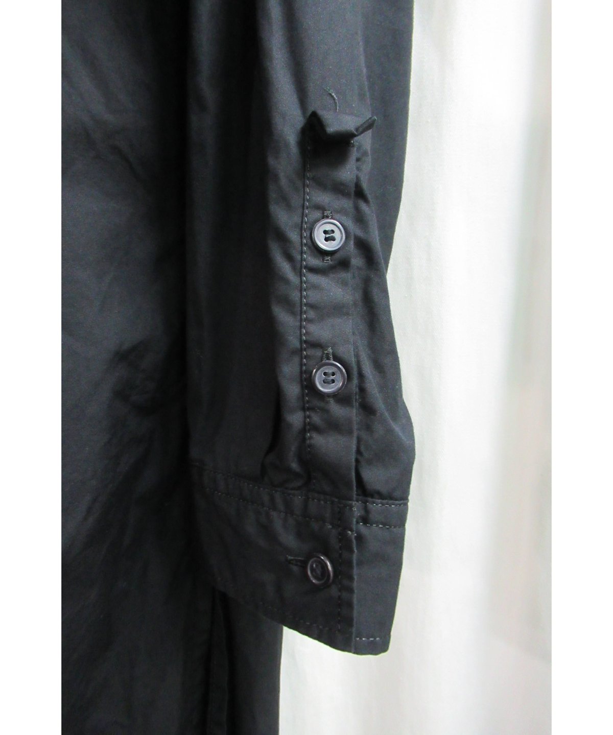 B Yohji Yamamoto 16AW 襟取り外し可能 袖デザイン シャツ B Yohji Yamamoto 16AW 襟取り外し可能 袖デザイン シャツ