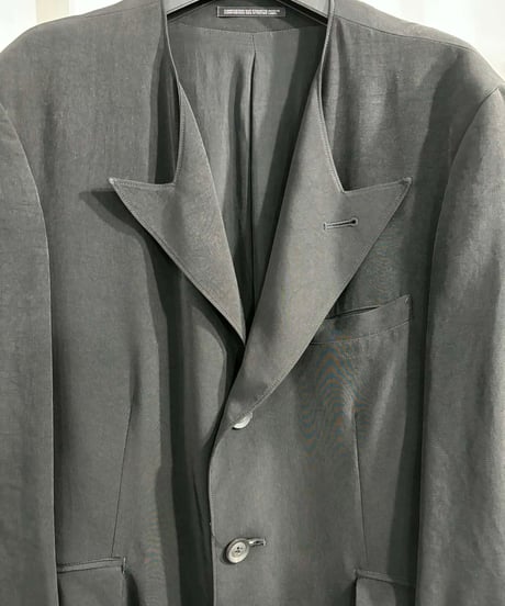 2020SS yohji yamamoto pour homme ファスナーロングジャケット（HN-J16-500）