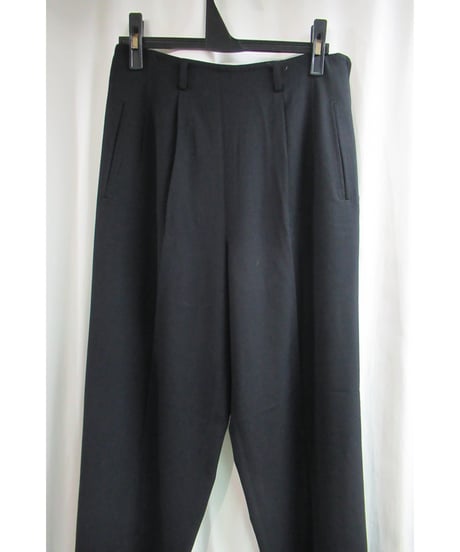 90's yohji yamamoto femme vintage シンプルテーパードパンツ FZ-P01-100