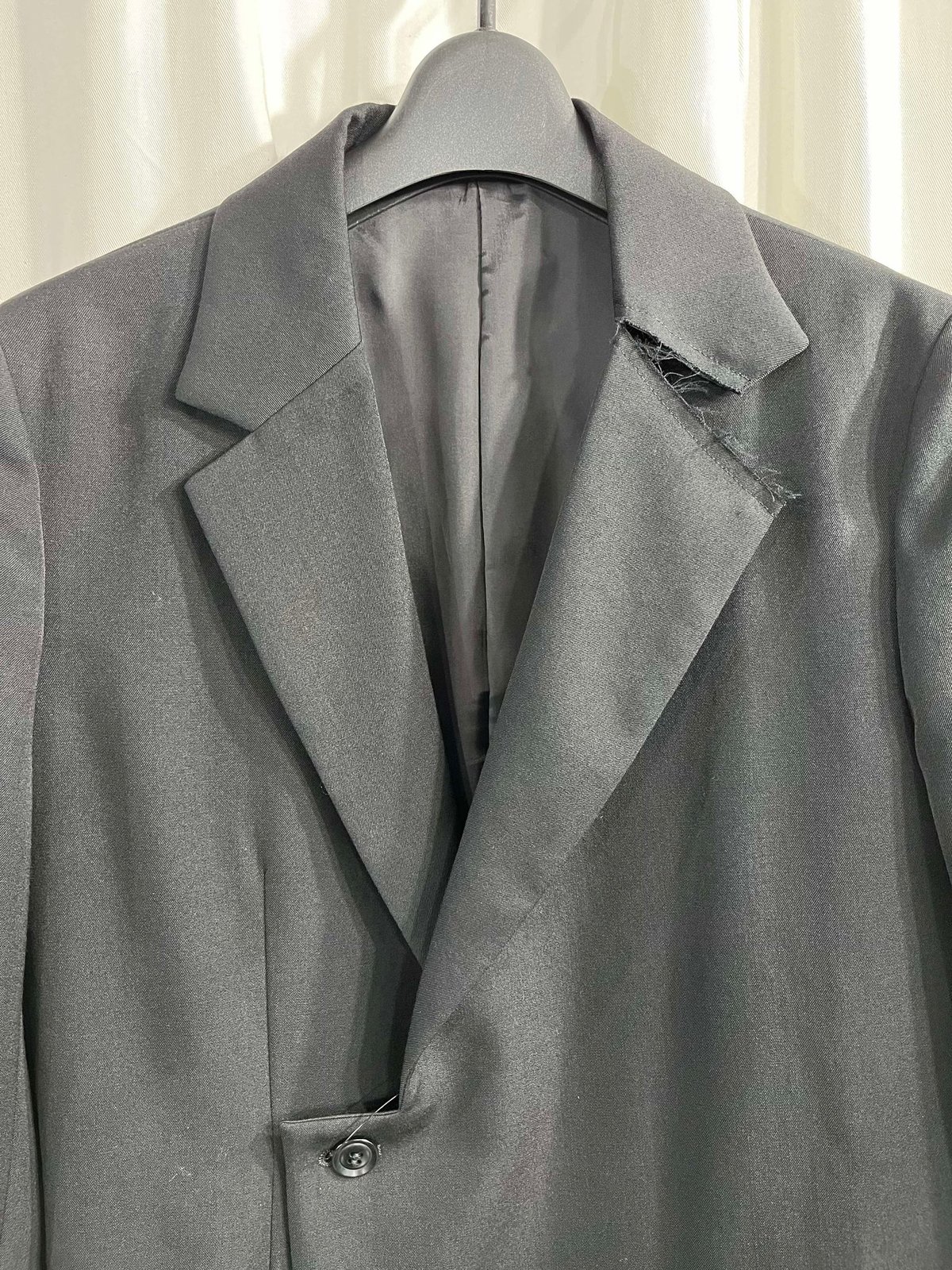 Y's yohji yamamoto アシンメトリー ジャケット(YE-J11-100) | Y's yohji yamamoto アシンメトリー ジャケット(YE-J11-100) |