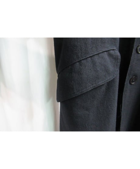10aw yohji yamamoto pour homme 切りっぱなしデザインコート HC-C05-107
