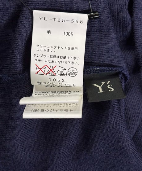 Y's yohji yamamoto 長袖カットソー（YL-T25-565）