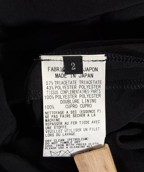 Y's ピンクタグ yohji yamamoto 切り替えノースリーブワンピース（YG-D16-500）