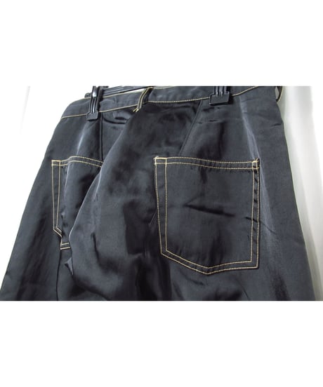 AD2004 JUNYA WATANABE MAN COMME des GARCONS ステッチデザイン ストレートパンツ（WO-P038）