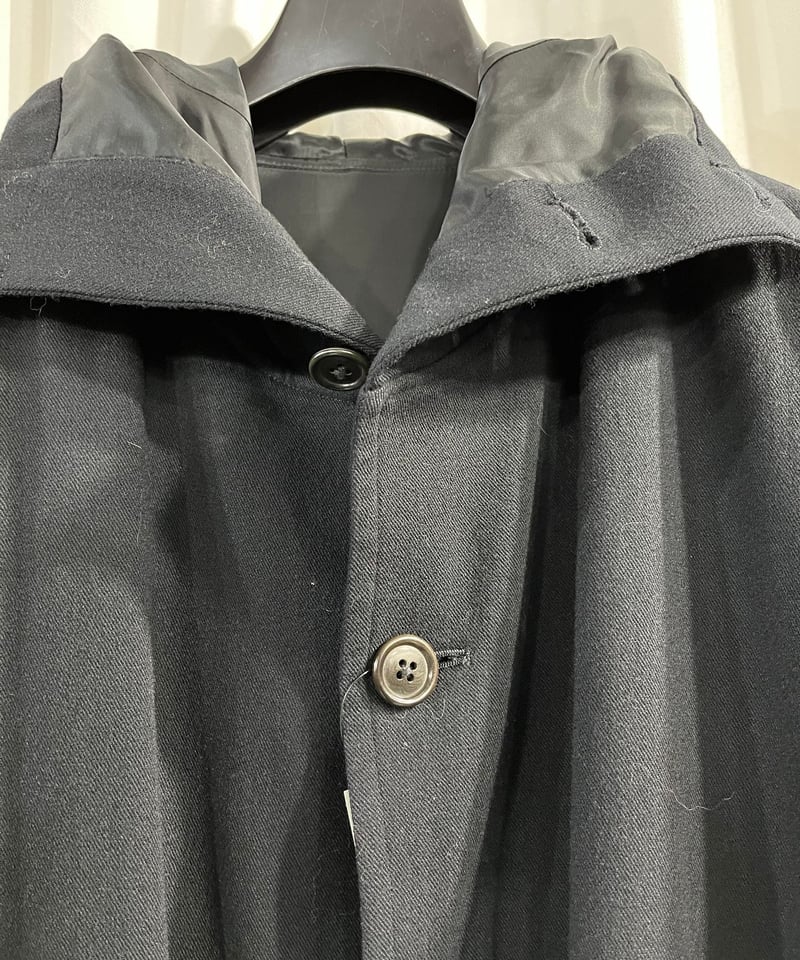 1990's Y's for men yohji yamamoto フーテッドロングコート(M 1990's Y's for men yohji yamamoto フーテッドロングコート(M