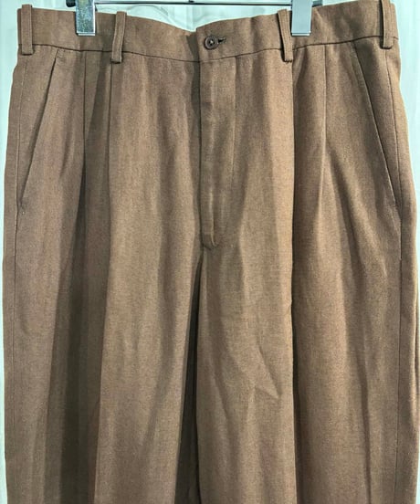 1980's yohji yamamoto pour homme vintage 丸文字ロゴ パンツ（H-P-228-xxx）