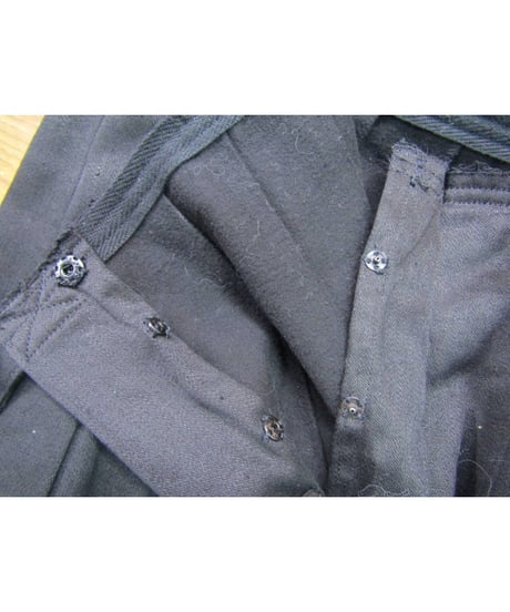 Y's yohji yamamoto ベルト付プリーツスカート YC-S01-001