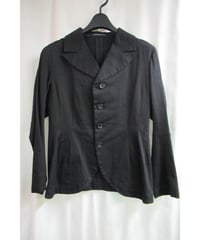 Y's yohji yamamoto 黒 コットンデザイン燕尾ジャケット YE-J01-025