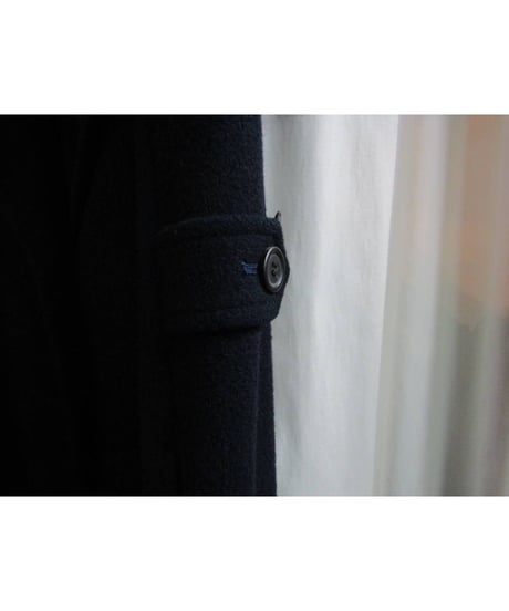 90's Y's yohji yamamoto vintage NAVY三つボタンロングコート YN-C63-104