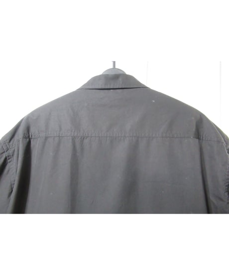 yohji yamamoto +noir デザイン半袖ブラウス（ND-B01-001）
