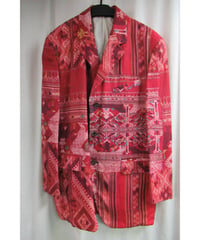 AD1991 COMME des GARCONS HOMME PLUS エスニックプリントジャケット PJ-11022S