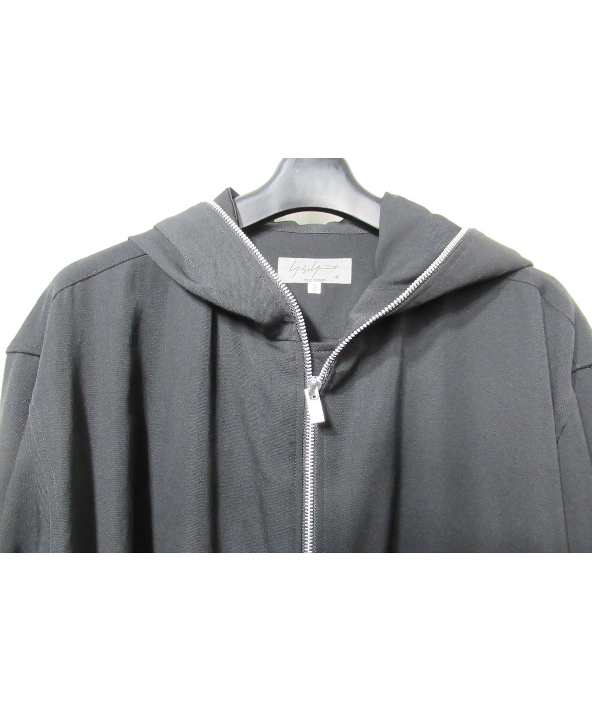 20aw yohji yamamoto pour homme ファスナーデザイン 20aw yohji yamamoto pour homme ファスナーデザイン