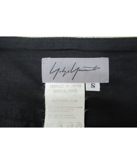 97aw yohji yamamoto femme vintage サイドスリットタイトスカート FI-S19-148
