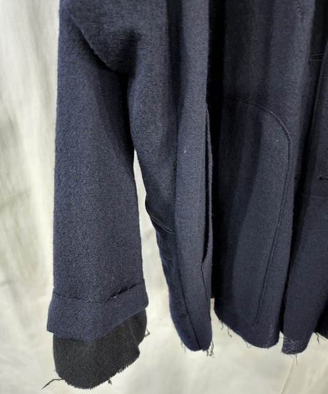 2015aw yohji yamamoto pour homme レイヤードリバーシブルジャケット  (HY-B15-105)