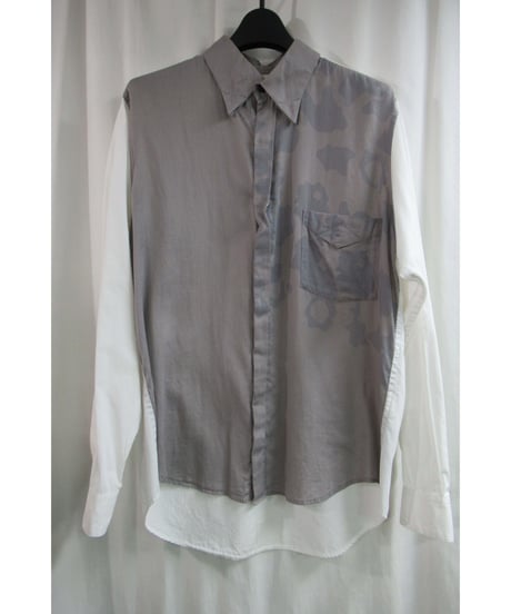Y's for men yohji yamamoto フロント切替えデザインブラウス MR-B04-806
