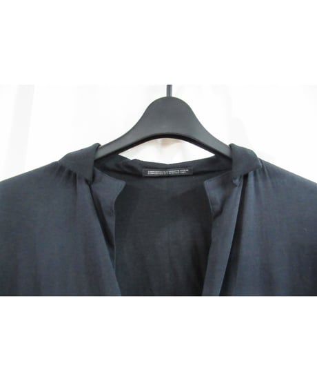 12ss yohji yamamoto +noir カットソーロングジャケット NB-J18-803