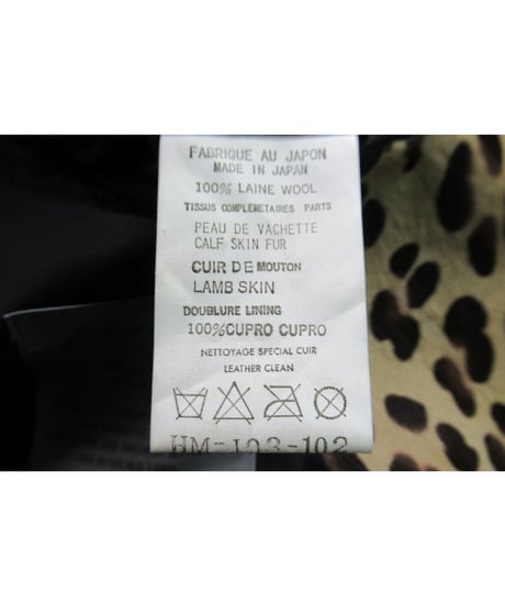 02aw yohji yamamoto pour homme ラペル切り替えデザインジャケット（HM-J03-102）