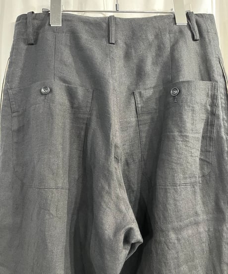 Y's yohji yamamoto 裾切替え ワイドパンツ（YO-P01-303）
