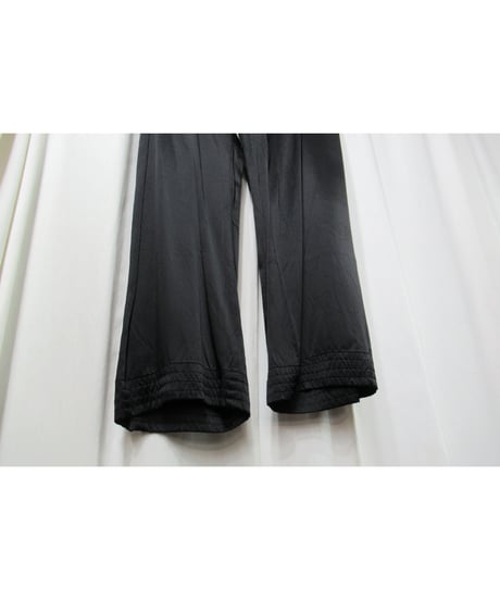 Y's yohji yamamoto ステッチデザイン7分丈パンツ YB-P26-225