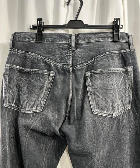 2002AW yohji yamamoto pour homme デザインデニムパンツ（HM-P43-008）