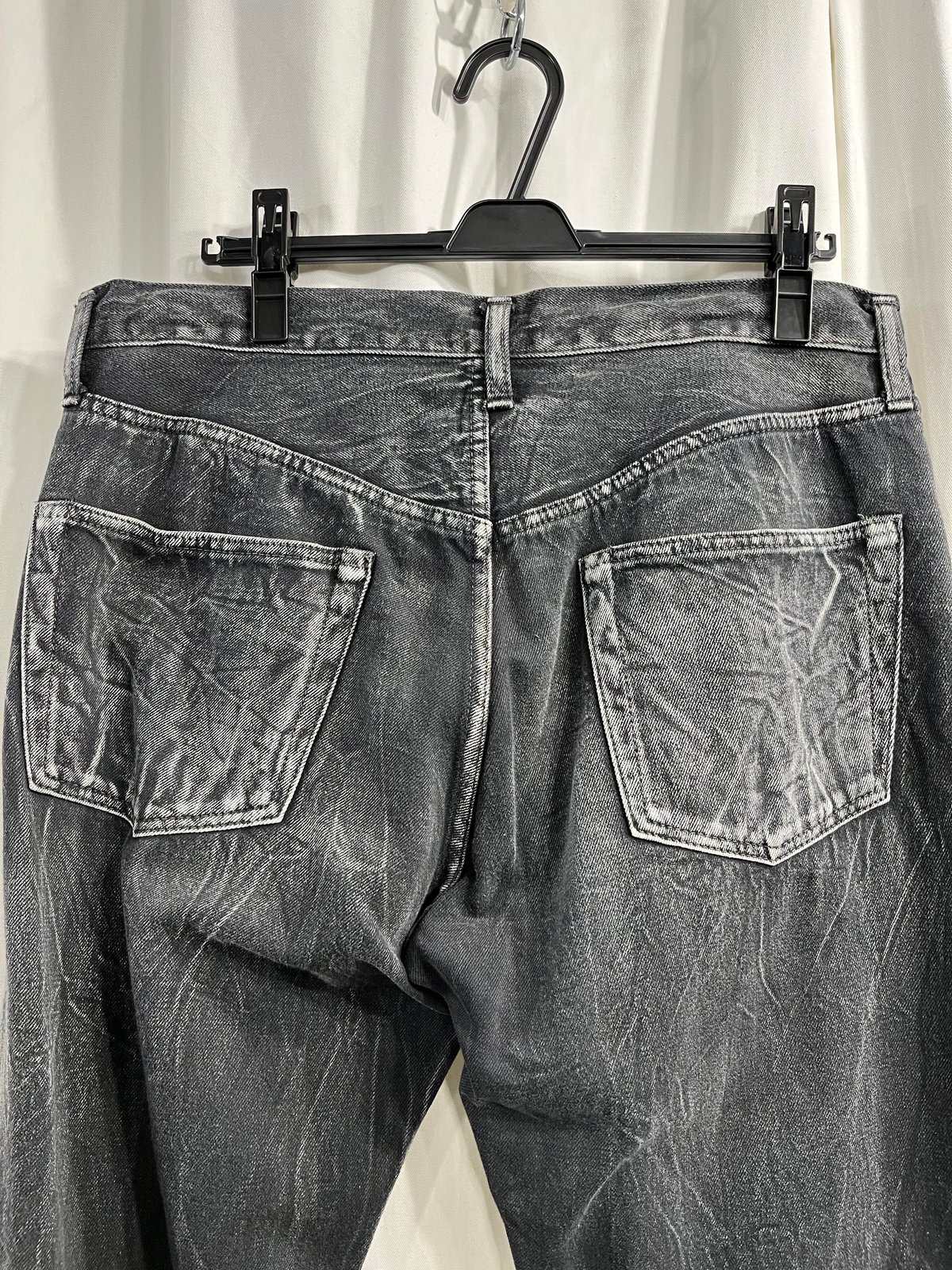 2002AW yohji yamamoto pour homme デザインデニムパンツ(HM- 2002AW yohji yamamoto pour homme デザインデニムパンツ(HM-