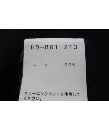 17ss yohji yamamoto pour homme フロントレイヤードデザインブラウス（HD-B61-213）
