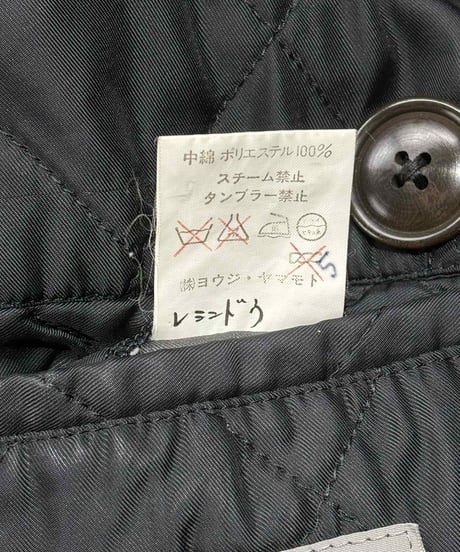 難あり 1993AW yohji yamamoto pour homme vintage ナイロンコート（HP-C16-601）