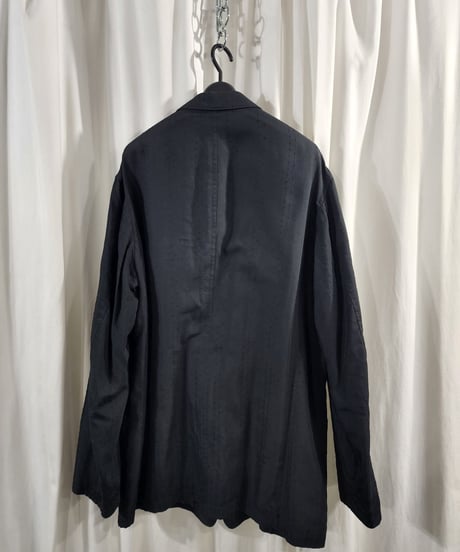 Y's for men  yohji yamamoto 黒 3釦ノーパットジャケット （MQ-J06-209）