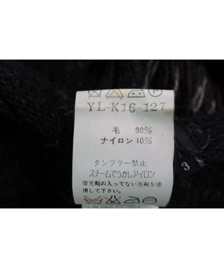 Y's yohji yamamoto ストール付ニットカーディガン YL-K16-127