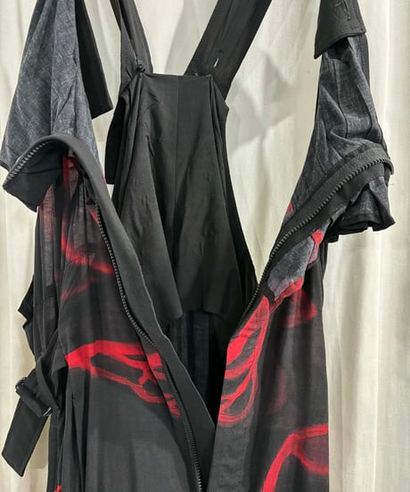2018SS yohji yamamoto femme デザインドレス（FW-D31-214）