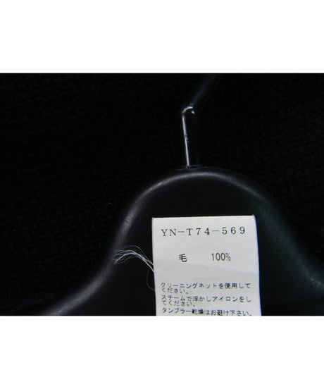 Y's yohji yamamoto ロングスリーブ カットソーカーディガン YN-T74-569