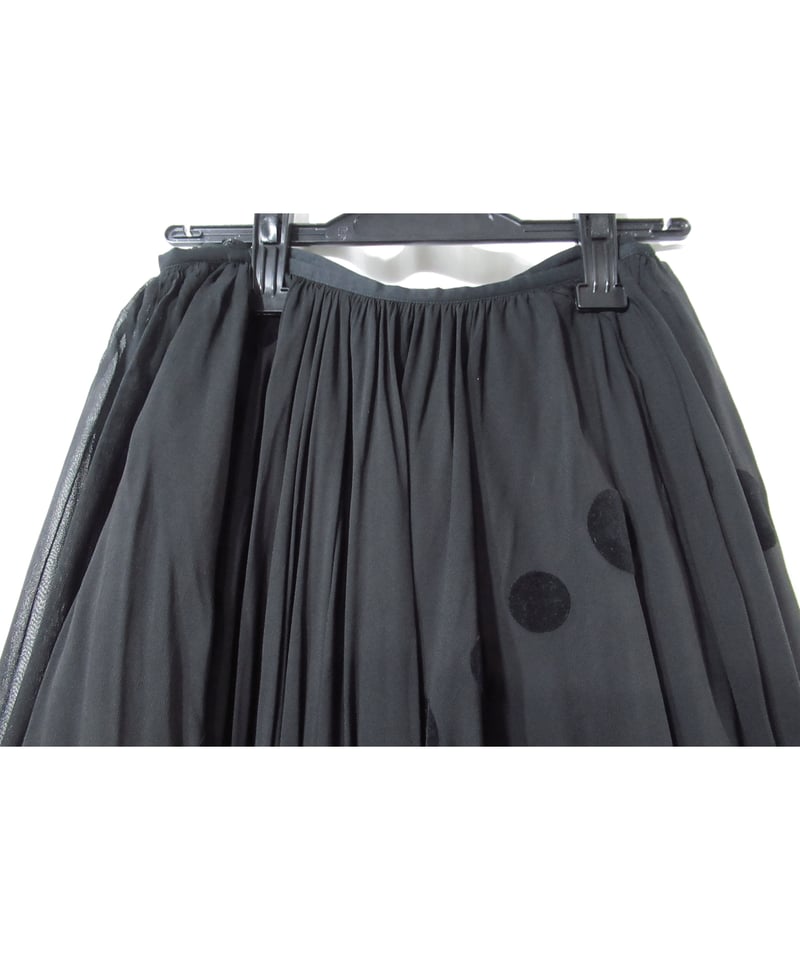 YOHJI YAMAMOTO ヨウジヤマモト　red label 巻きスカート Y's Red Label yohji yamamoto レイヤードデザイン ロング巻き