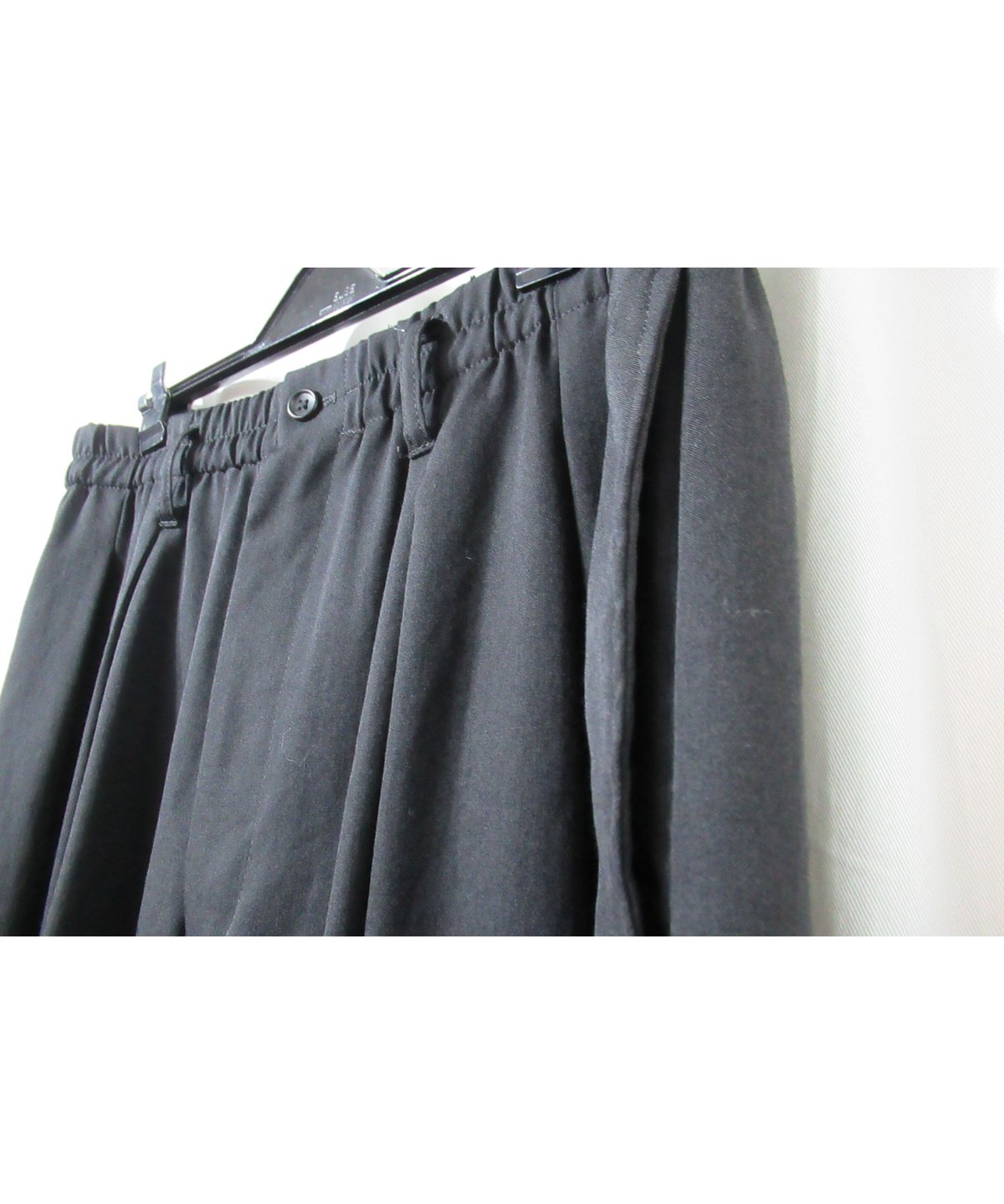 17ss yohji yamamoto pour homme 2タック テーパードパンツ(HD 17ss yohji yamamoto pour homme 2タック テーパードパンツ(HD