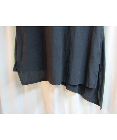 Y's yohji yamamoto ノースリーブフロントデザインアシメトリーブラウス YM-B23-216