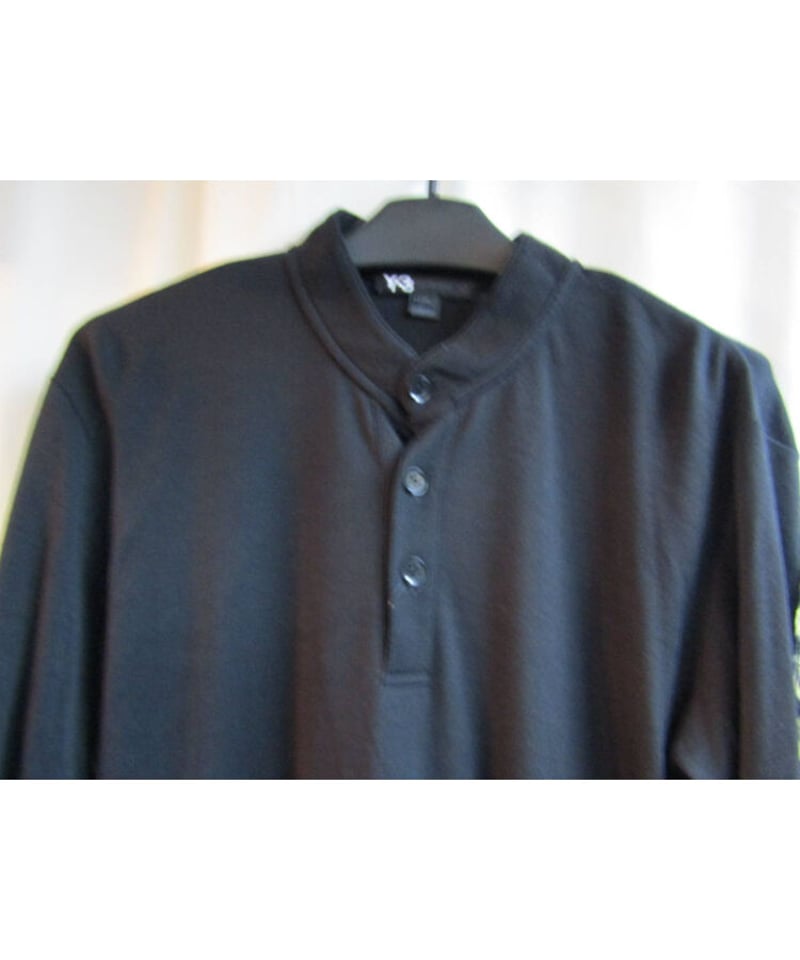 yohjiyamamoto pourhomme ヘンリーネックカットソー Y-3 yohji yamamoto レオパード切替 ヘンリーネックカットソー 3C-1 |