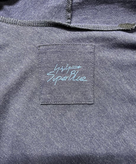yohji yamamoto Super Blue ペイントデザインカットソー（NW-T13-088）
