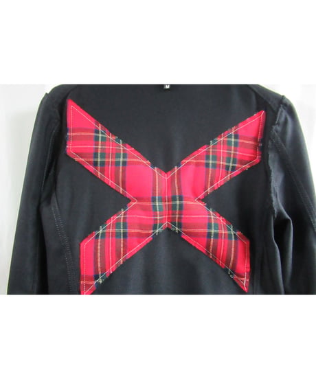 AD2012 BLACK COMME des GARCONS パッチワークデザインジャケット 1K-J015