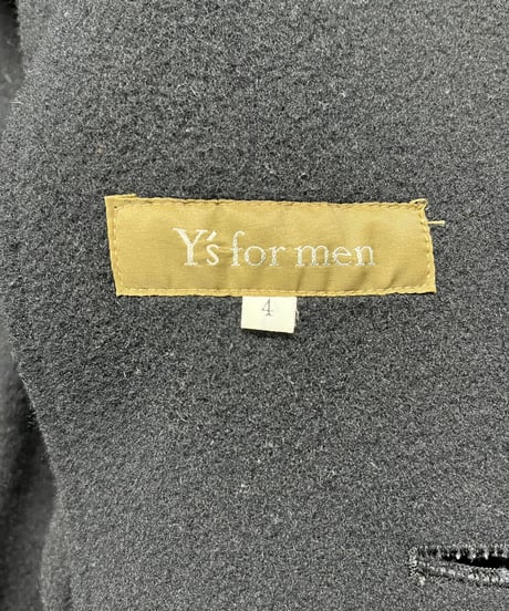 Y's for men yohji yamamoto フード付きロングコート（MN-C03-174）