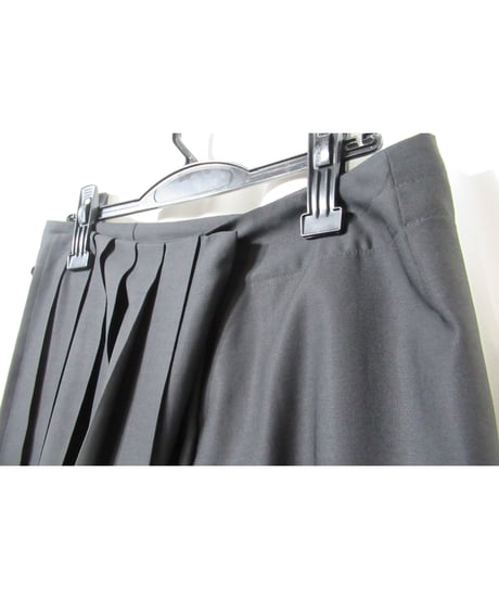 yohji yamamoto femme プリーツデザイン 巻きスカート（FR-S26-126）