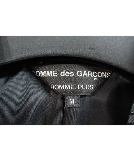AD1999 COMME des GARCONS HOMME PLUS ストライプショートブルゾン PJ-04092M