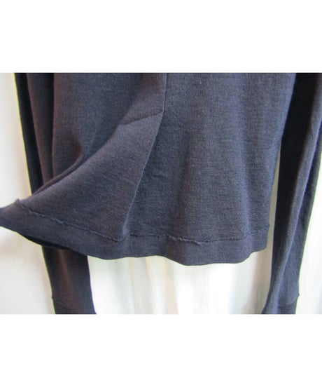 Y's yohji yamamoto ロングスリーブ カットソーカーディガン YN-T74-569