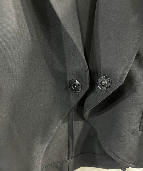 2021ss yohji yamamoto pour homme 一つ釦デザインショートジャケット　（HD-J38-100））