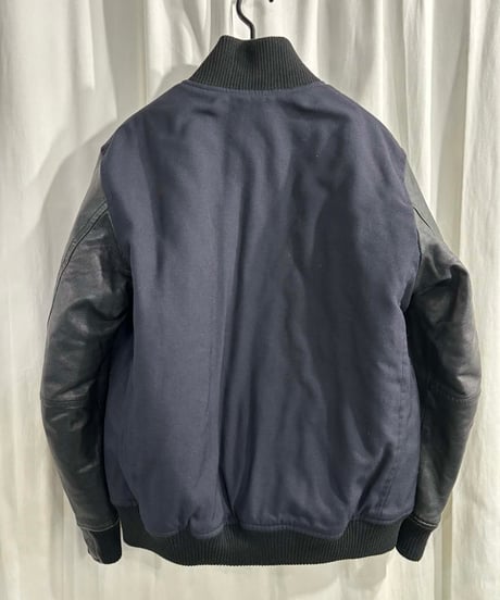 Y's yohji yamamoto X NEW ERA 袖レザー切替えスタジャン（YB-Y01-100）