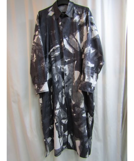 19ss BLACK Scandal yohji yamamoto メッセージロングブラウス NH-B29-041