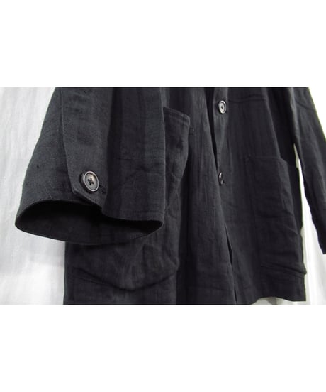 90’s Y’s for men yohji yamamoto vintage 麻 パチポケットデザインジャケット（MG-J05-303）