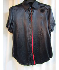 Y's yohji yamamoto 赤ラインシンプルブラウス YZ-B19-221