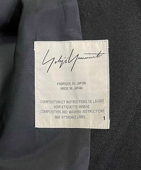 2002AW yohji yamamoto femme 鹿革切替ジャケット（FM-J29-817）